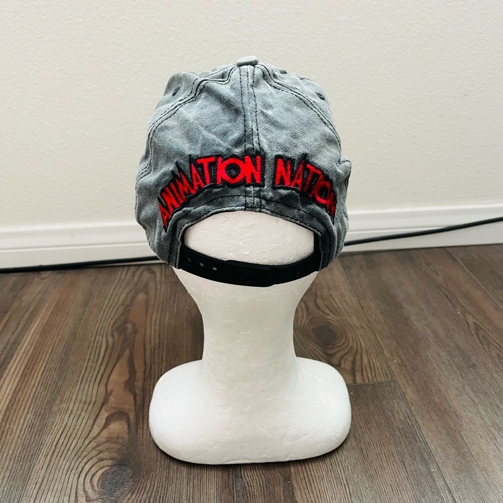 Gray Embroidered Cap - Picture 4 of 9